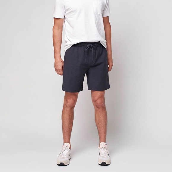 Faherty Australia Drawstring All Day Shorts (8" Inseam) In Charcoal Men’s - Picture 6 of 8